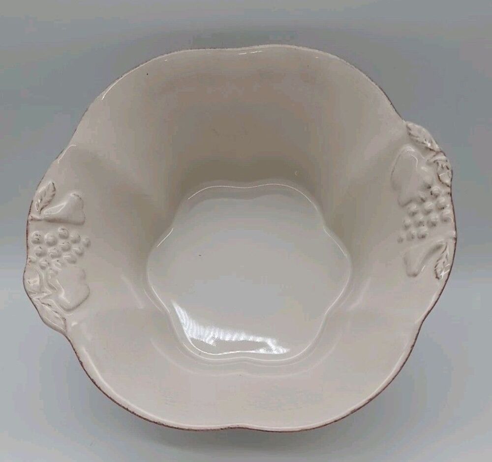 Casa Stone Madeira Harvest by Casafina  Serving Bowl Pale Yellow Bowl 11inches